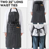 Durable Polyester Apron with Adjustable Halter Straps