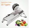 Durable kitchen cutter with interchangeable blades