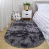 Oval Bedside Carpet – "Elegant oval carpet for bedside area"
