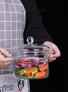 Transparent Glass Pot on a Stove