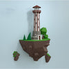 46cm Island Lighthouse Paper Model Home Wall Hanging Wall Decorations