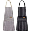 Durable Polyester Apron with Adjustable Halter Straps