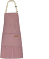 Best Halter Striped Polyester Apron for Restaurant & Gardening | Durable & Stylish