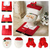 Best Christmas Style Printed Bathroom Toilet Set – Festive Holiday Bathroom Decor