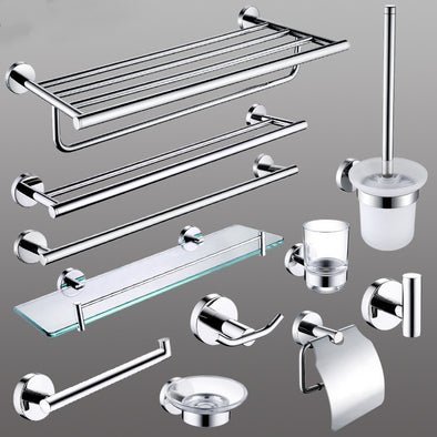 Towel rack set 304 stainless steel bathroom bathroom hardware pendant set